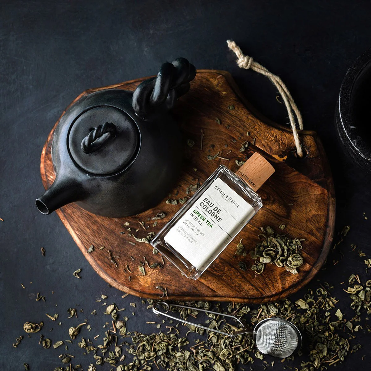 Green Tea Eau de Cologne 200ml - Image 3